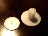 Customizable toroidal transformer mount by amiga_fanboi