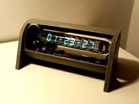 Vacuum Fluorescent Tube Clock by kike1978