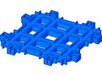 Plarail double-track cross rail by linuxserchers
