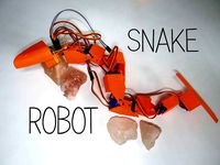 Snake robot by NikodemBartnik