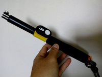 Xiaomi Yi Remote to Monopod (SP Pole style) by peterlee