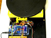 Electric rotary table scanning 3D object. by tomil1