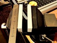 Bench Vice jaw pad - 4" swivel vise by Snickety