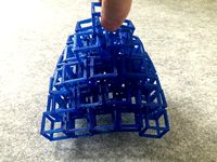 Pyramid Cubes (Chainmail Cubes) with Tinkercad by Eunny