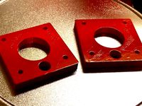 FolgerTech 2020 Prusa i3 Z-Motor/Rod Bracket by PteroDancer