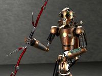 Steampunk Robot by Dape