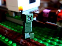 Lego Minecraft Creeper by vlbot