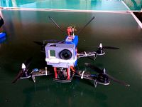 Support GoPro racing 250 QVA250  by rhodium