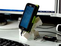 Phone Stand (vertical) for Samsung Galaxy K by Valentinov