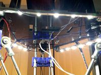 LED Strip Mount for Geeetech G2S by cmore11