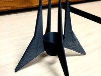 29mm Model Rocket Airfoil Fin Can by scarris8
