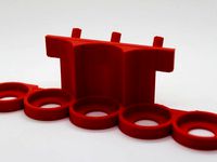 Dropper Bottle paint holder for peg board by bloodstrike