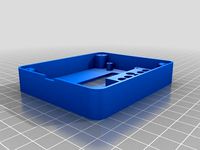arduino nano case with buttons and lcd by AleyRobotics