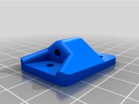 rc plane tail weel mount by AleyRobotics