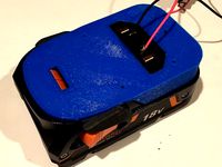 Rigid power tool Battery model by Simhopp