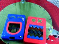 Accessory lips for Adafruit raspberry Pi Face case by marcotronic