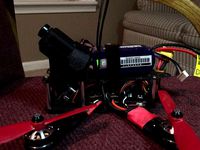 40deg Mobius Mount for QAV210 by _Nimble