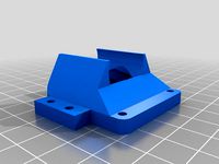 E3D 40mm Fan + Blower Mount by atheimer