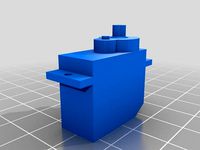 EMAX ES08MAII Analog Servo Sketchup dimentions by Thesquirlmaster