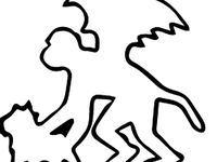 Flying Monkey Cookie Cutter by wwhaley