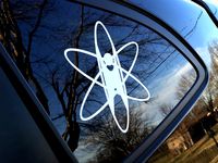 Decal - Happy Humanist in Atom by R0b0Genius
