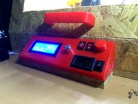 RepRap Prusa i3 LCD controller panel by simonbalazs08