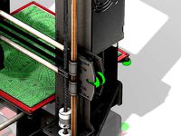 Logresse : GT2 belt guide with 625zz bearing for X axis by Arnold974