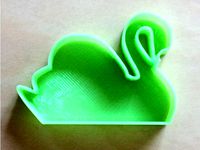 Swan Cookie Cutter by jammyjaime