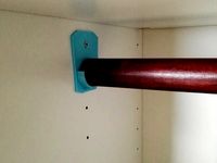 Stangenhalterung für Ikea Besta Schrank by kolbersde