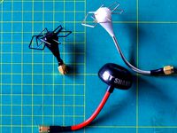 Pentalobe Squarepants 5.8gHz FPV antenna by Motorpixiegimbals