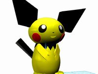 Pichu Pokemon by r2f23l