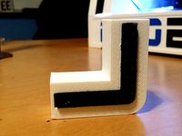 Robo 3d R1 + foot extender with rubber insert by PigSknLava