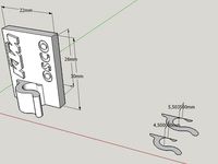 KTM & OSCO branded 5,5mm hose clip by MilanGajic