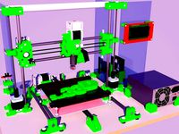 $65 3D printer made from recycled electronic waste by sschm9