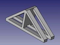 Filament role feet for Prusa i3 Hephestos by jrdisharoon