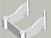 Spool holder for Wanhao Duplicator 4S by roglie