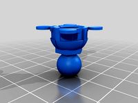 Locking ball and socket arm with ears by chriscrewdson