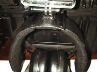 Go Pro style ear muffs / headphones camera mount by innovativehobbysolutions