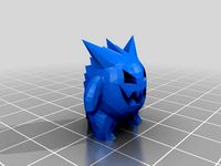 Low Poly Gengar designed BY Paranoid Parabola by Sraths