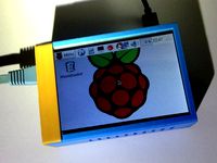 Raspberry Pi with 3.5 TFT LCD Touch Screen Case by Rexchen