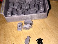 Drop-in T Nut for 80/20 brand 10-Series Extrusion by bradjshannon