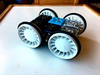 Updated wheels for Cubelets modular robot, with freewheel option by gpvillamil