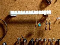 Floating Earring Holder by tiny_owlet