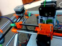 UPDATED Direct drive mount for Fusebox x-carriage by AngelKosteski