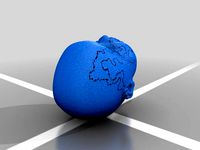 Baby Head - 3d Realistic Articulate Ball Jointed Miniature Baby Doll by Print3D_FX