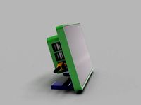 Raspberry Pi 7in display Case and stand by Bigfella