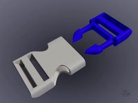 buckle latch by Nikita_potemkin1
