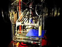 LED support for Fabrikator Mini  by 1karcio