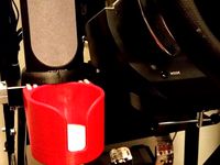 Mug / Cup holder for Sim Racing Rig by MBLX