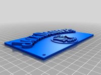 Jack Daniel´s Schild / Plate by JMDesigns